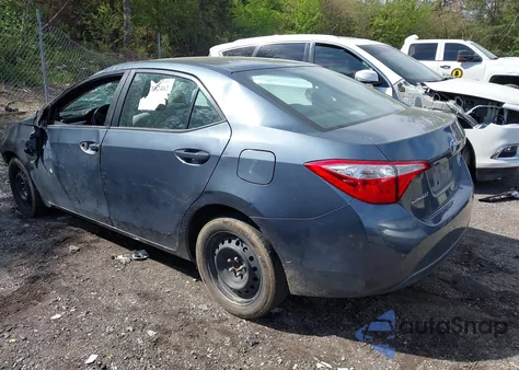 2016 Toyota Corolla Le from USA, damaged, VIN 5YFBURHE8GP375636